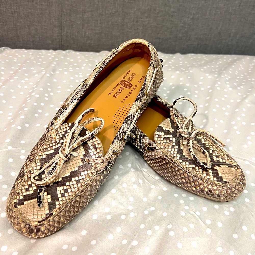 The Original Car Shoe Snake Skin